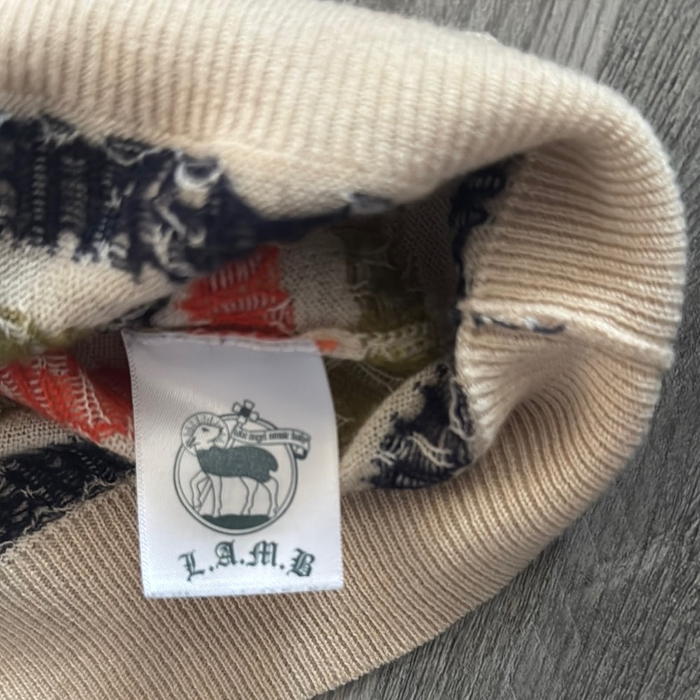 L.A.M.B. 2007 Vintage All Cities Cashmere Zip Up Hoodie - Picture 16 of 16